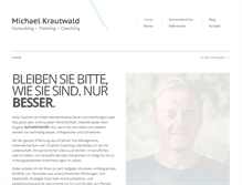 Tablet Screenshot of michael-krautwald.de